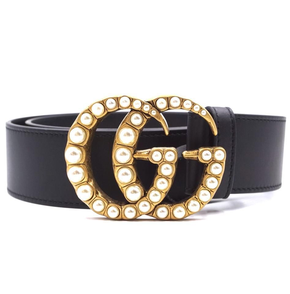 gucci marmont pearl belt