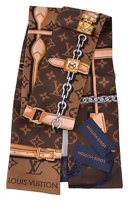 lv skinny scarf