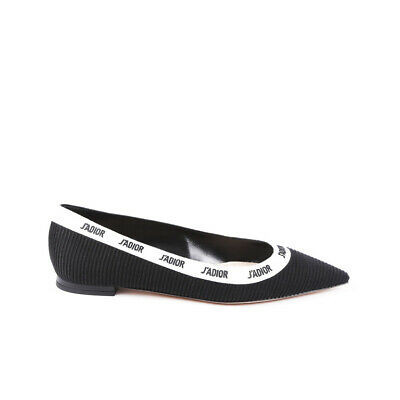 Christian Dior J Adior Pointed Flats Sz 39 Leprix