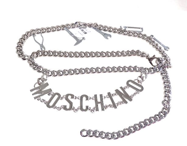 moschino belt chain