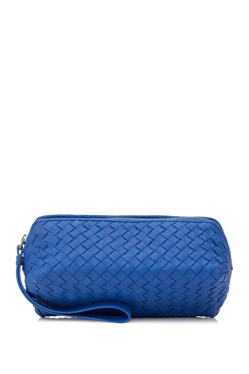 vintage bottega vanity pouch intrecciato