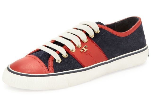 tory burch red sneakers