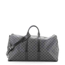 Keepall Bandouliere Bag Damier Graphite 45 Leprix