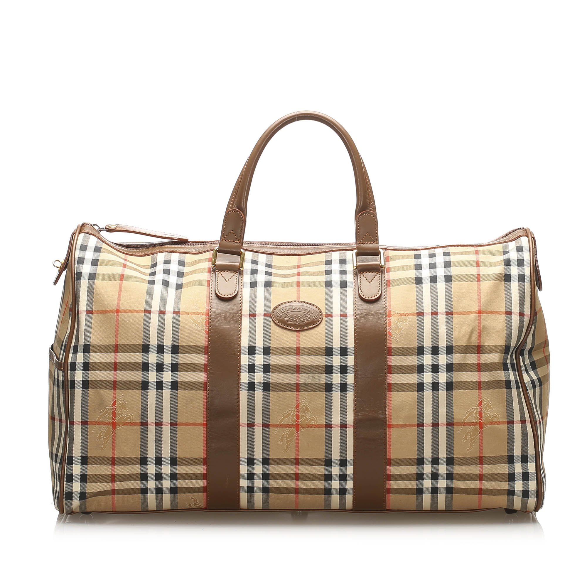 burberry duffle bag