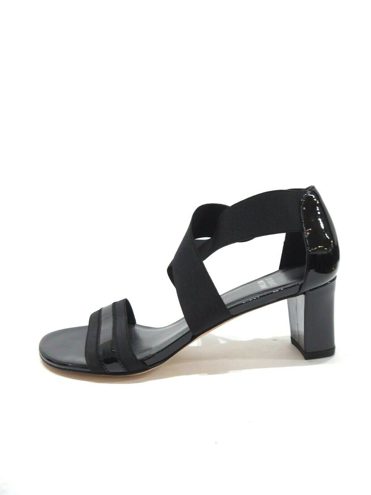 stuart weitzman black strappy heels