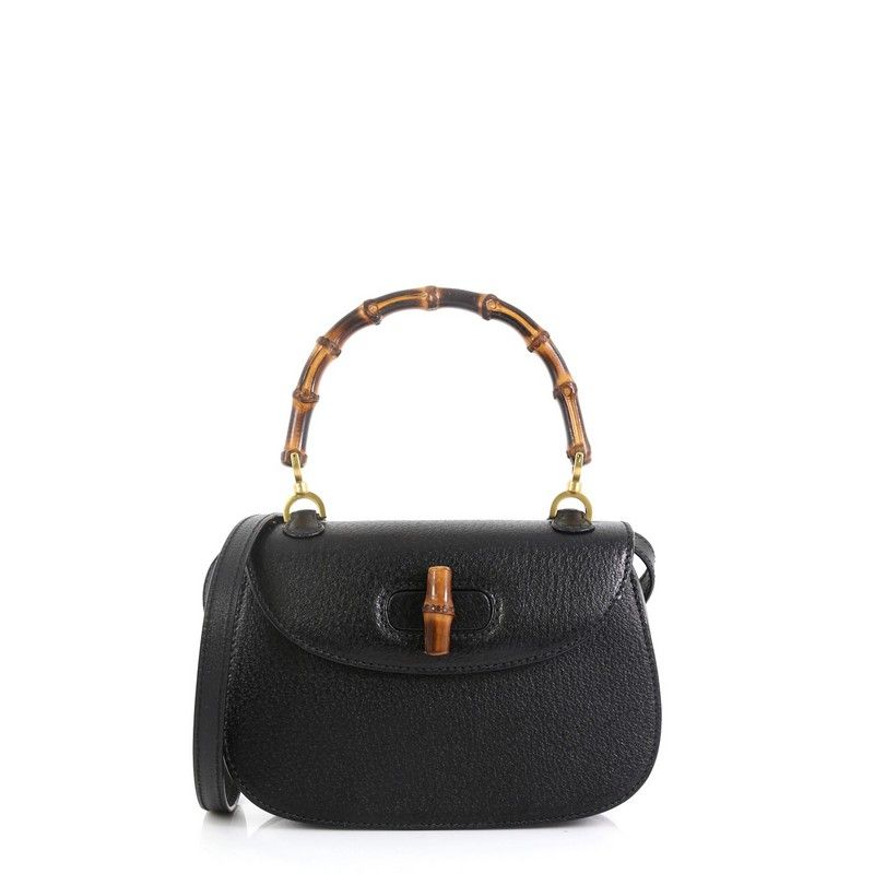 gucci vintage bamboo bag