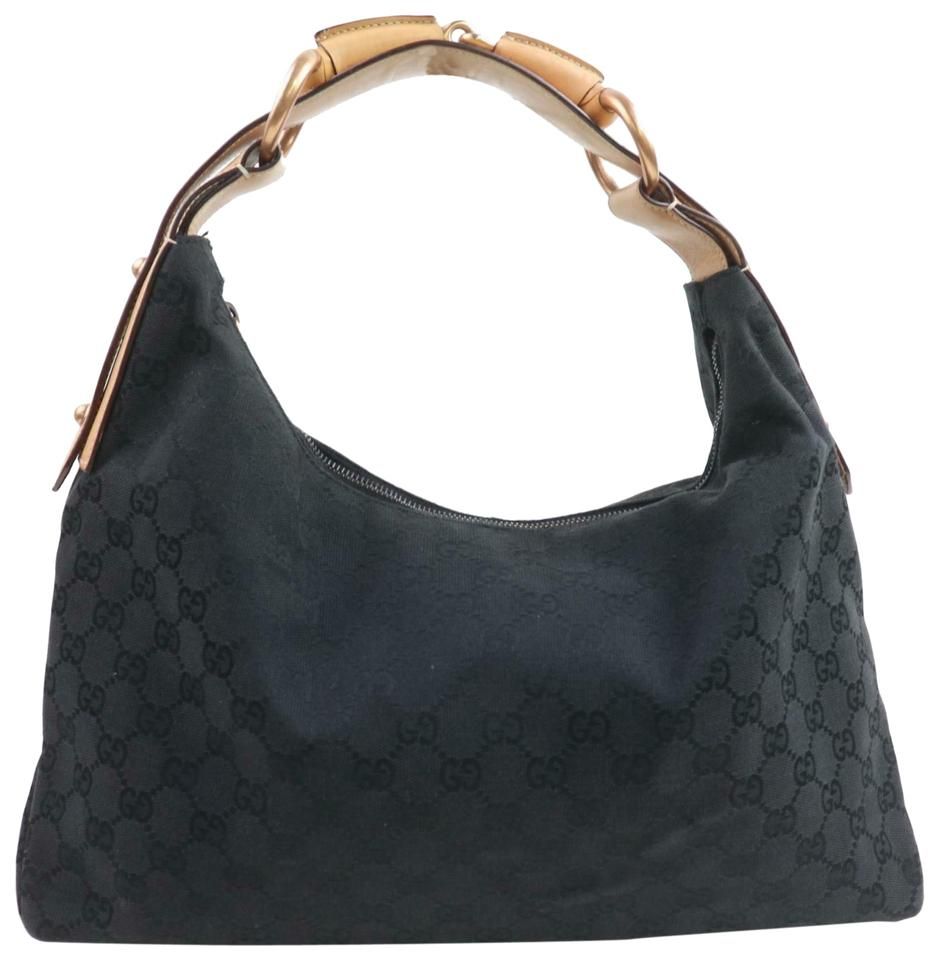 gucci black monogram bag