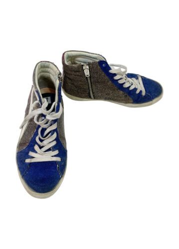 golden goose glitter high top sneakers