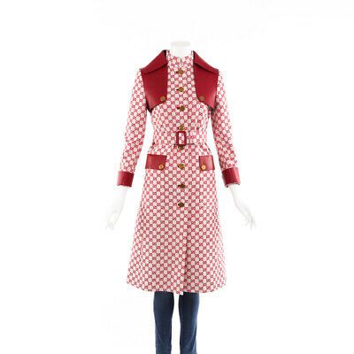 gucci print coat