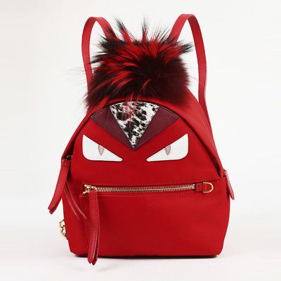 red fendi backpack