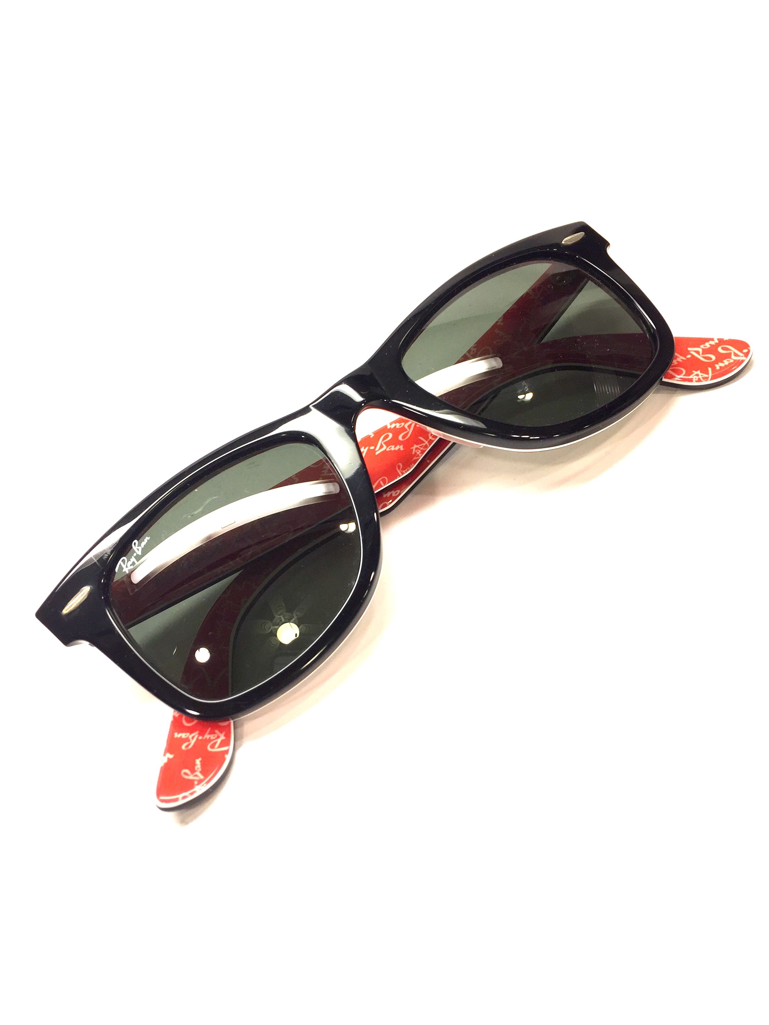 white frame wayfarer sunglasses