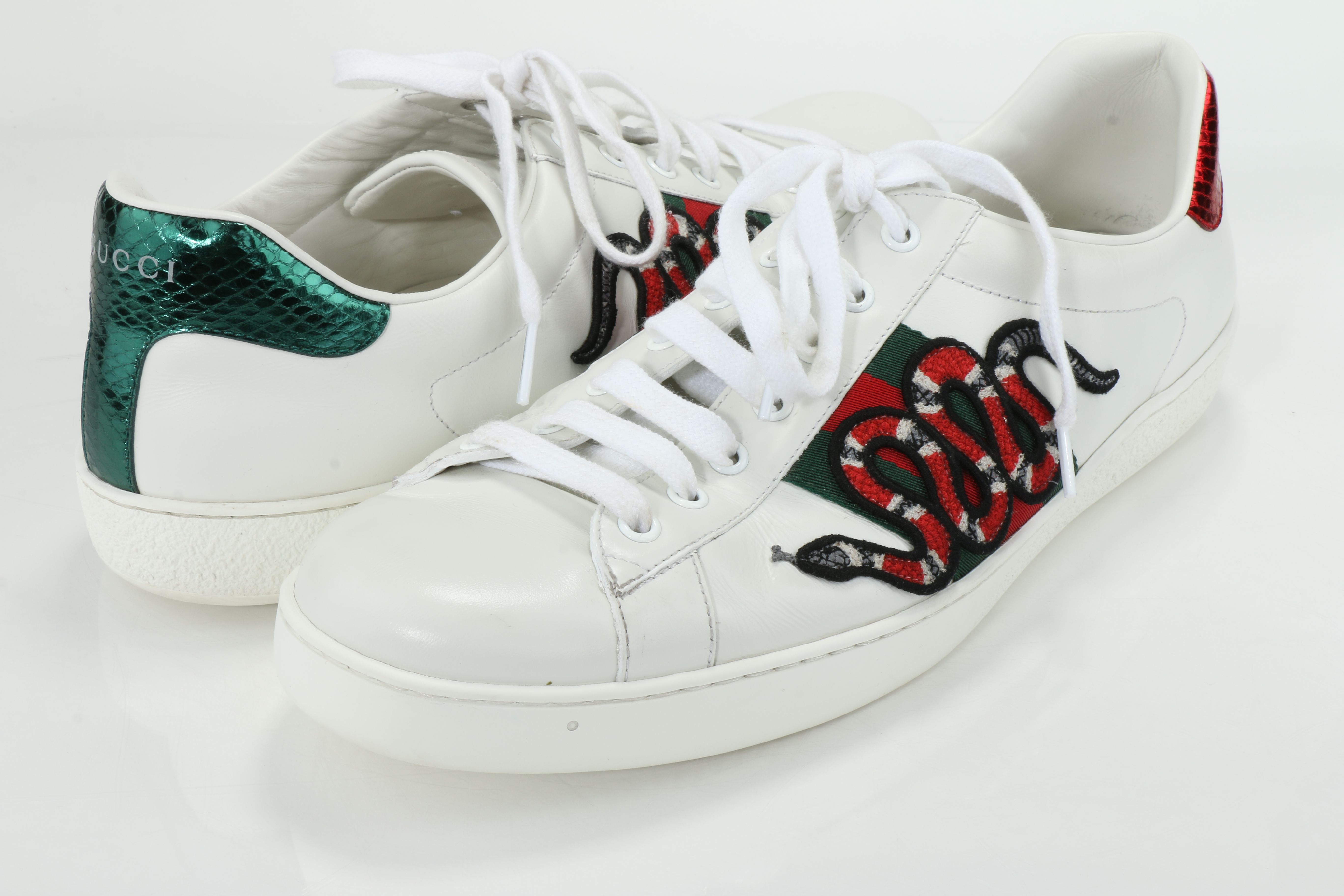 gucci men's ace embroidered sneaker