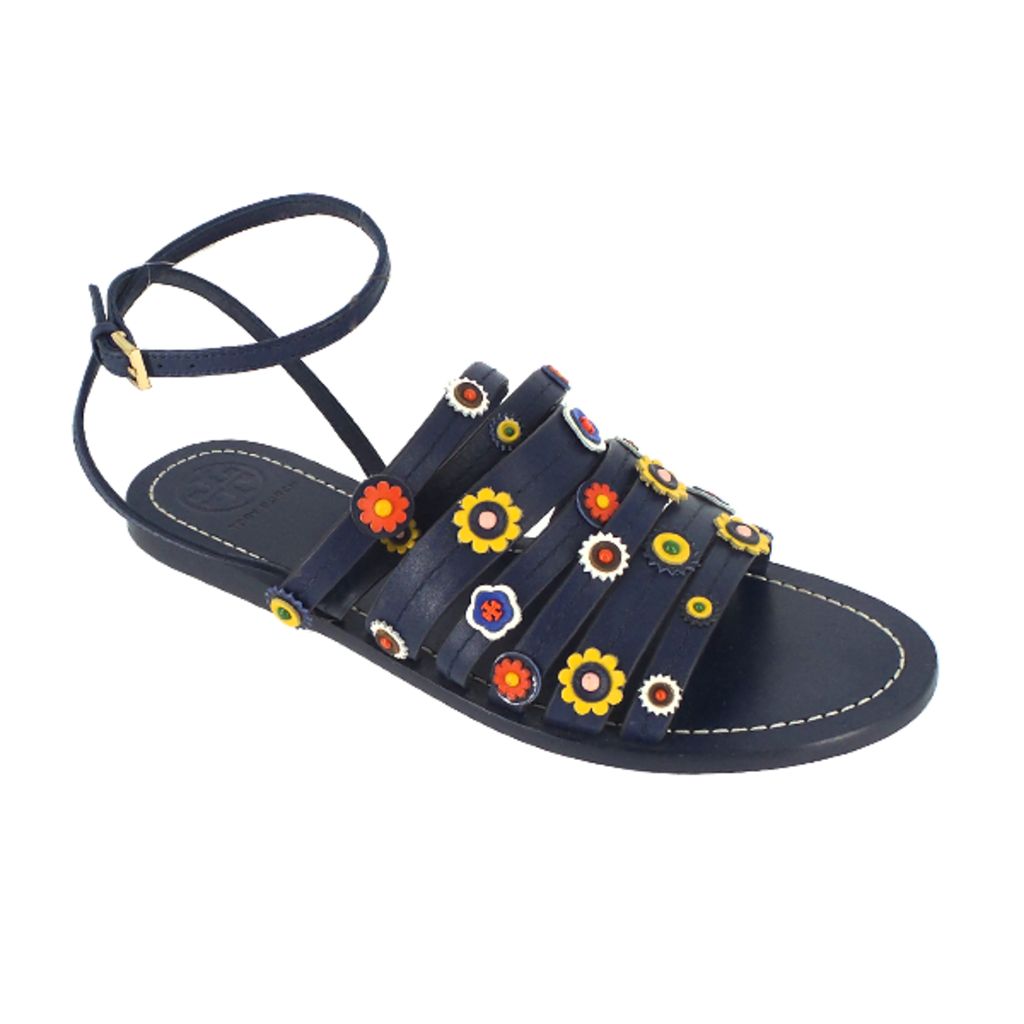 tory burch flower sandals