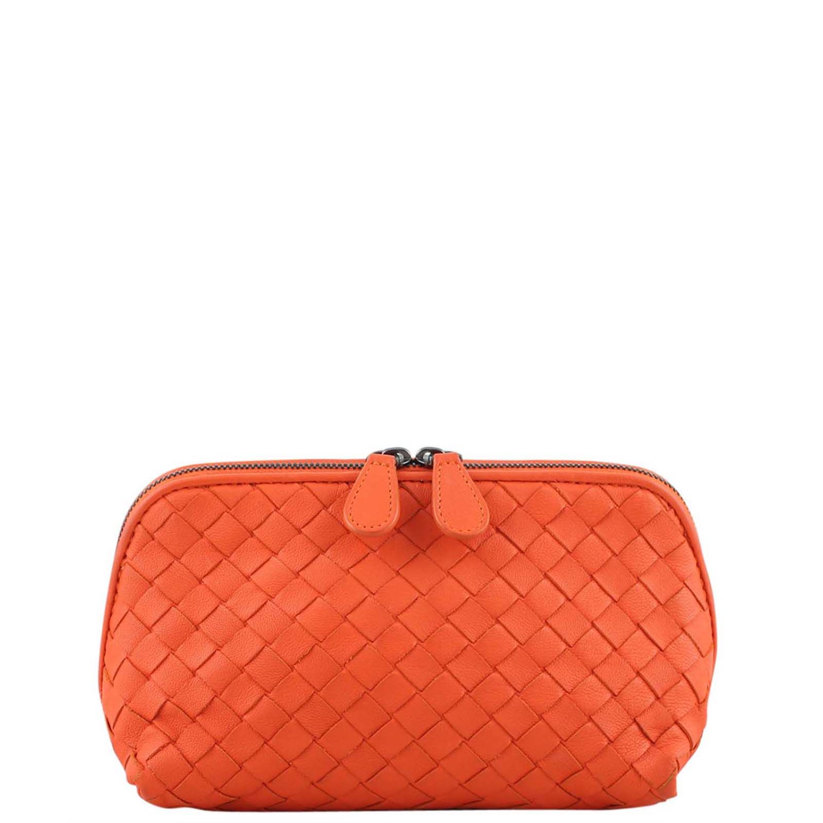 vintage bottega vanity pouch intrecciato