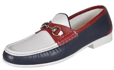 blue gucci dress shoes