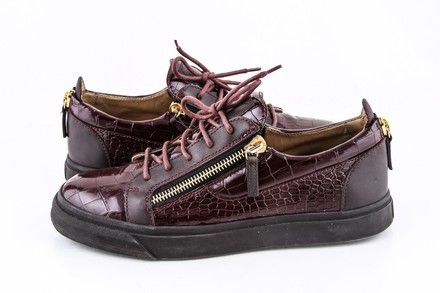 burgundy giuseppe shoes