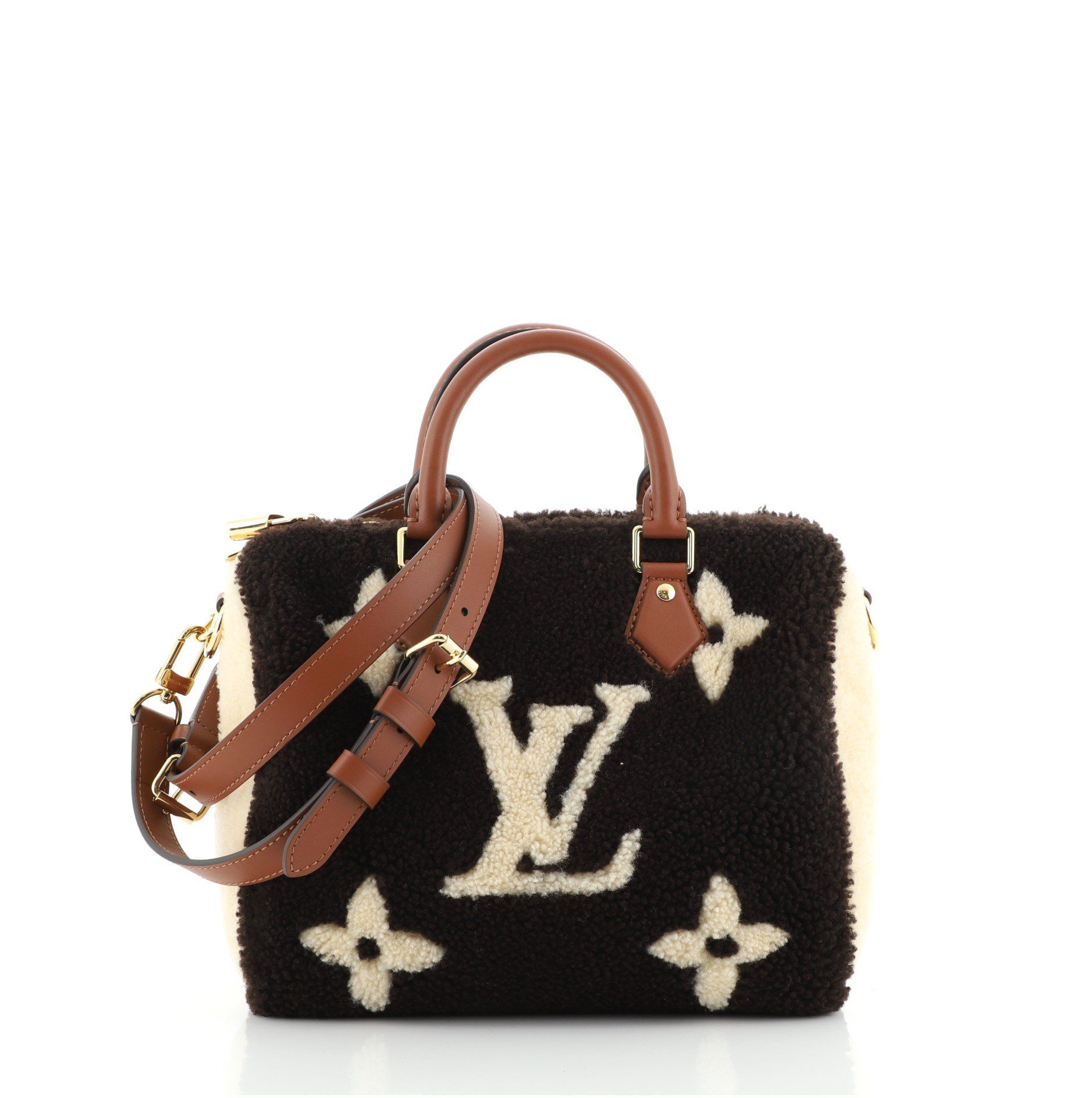 louis vuitton teddy fleece bag