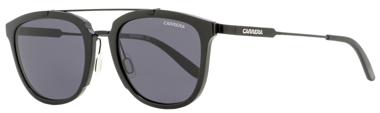 Carrera Mens 150//s Rectangular Sunglasses BLACK 55 mm