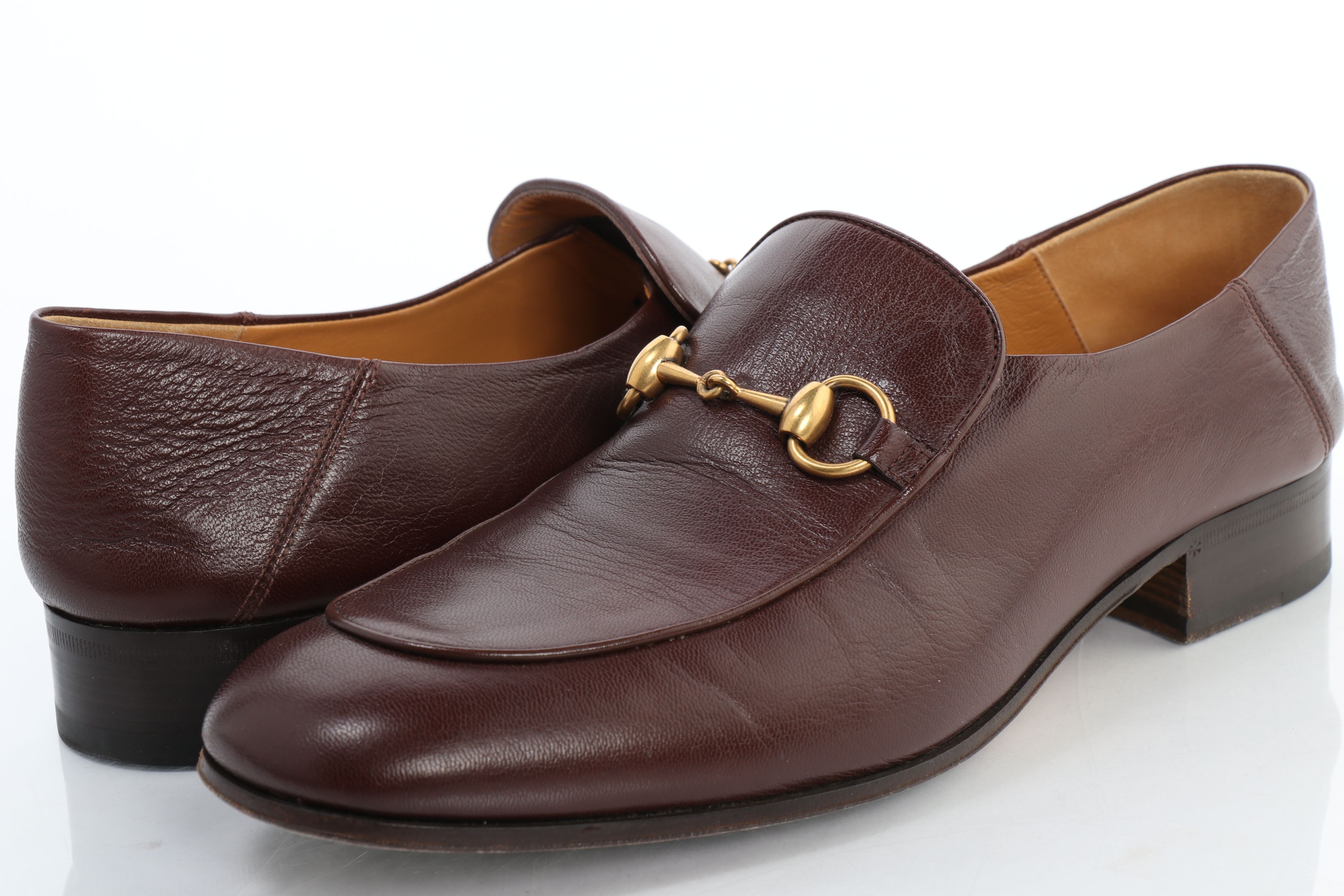 horsebit leather loafer