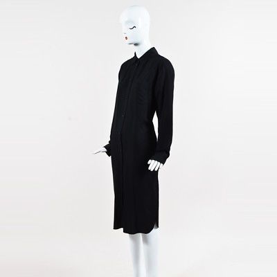 long buttoned dress