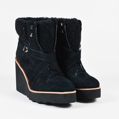 coach wedge boots