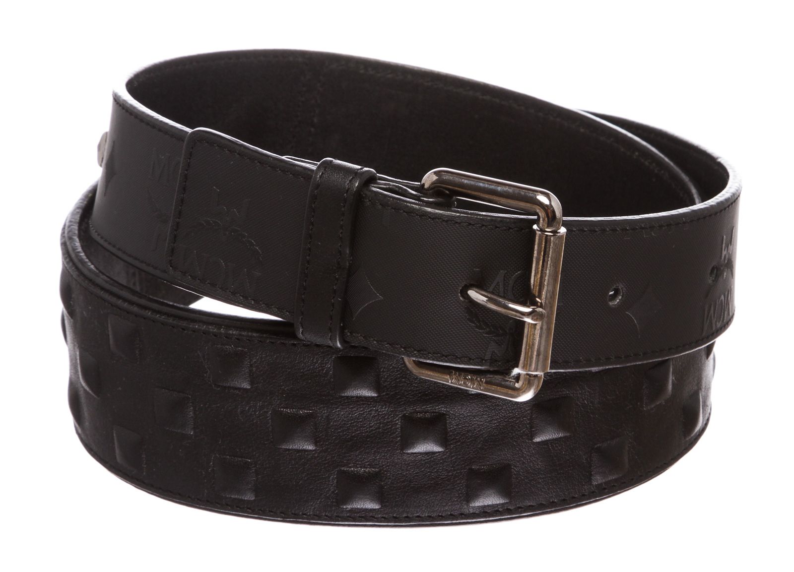 mcm studded belt