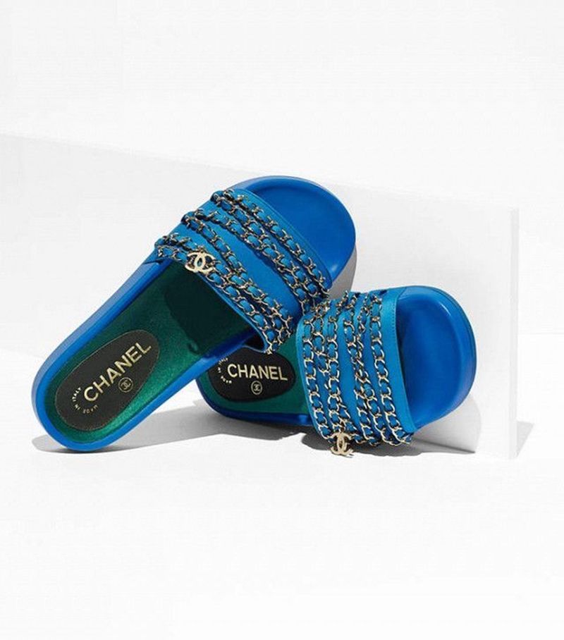 chanel tropiconic sandals