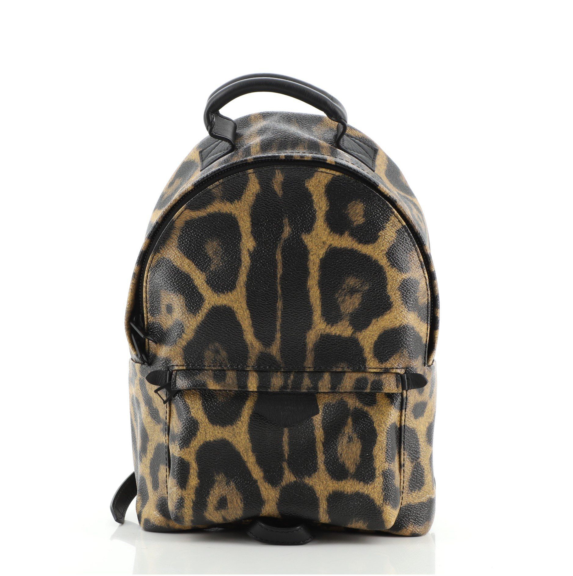 louis vuitton leopard backpack