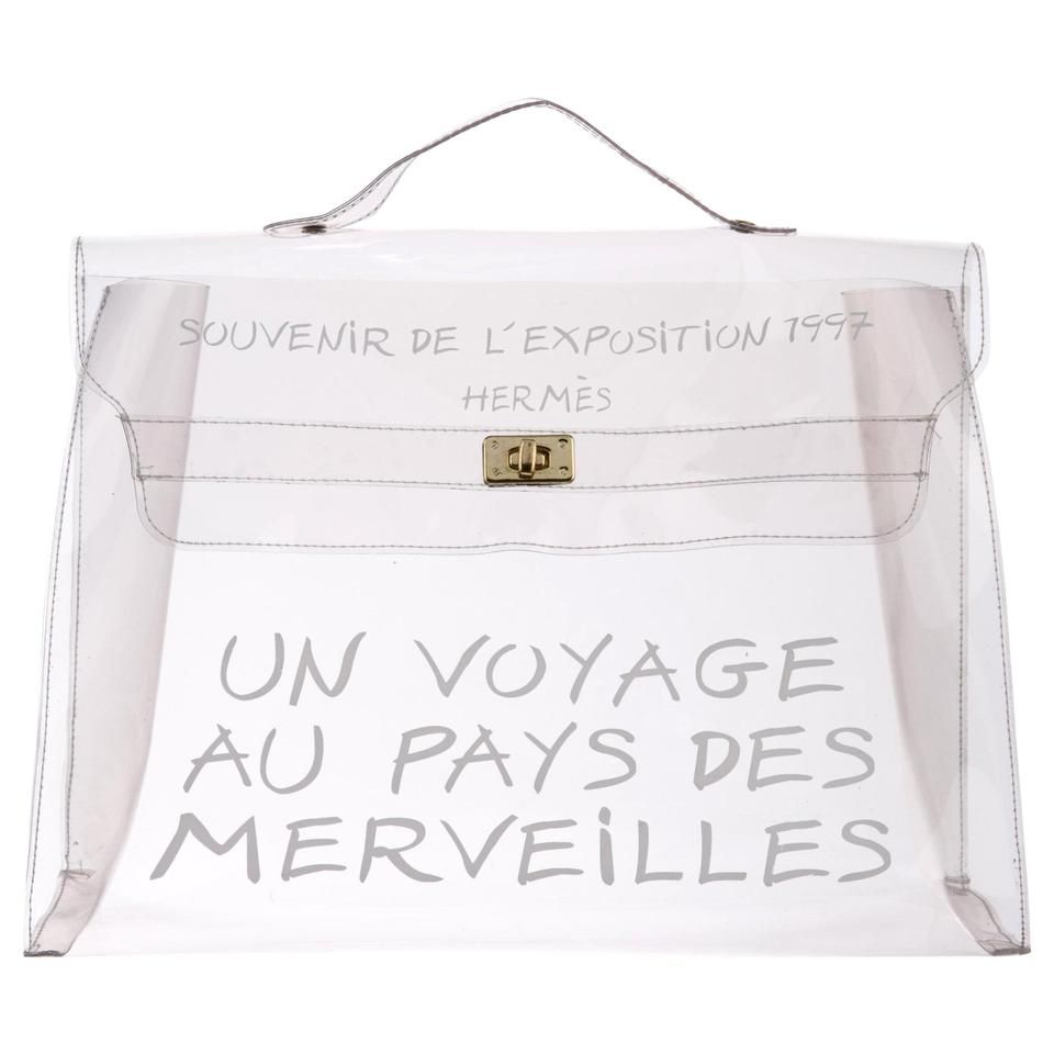 transparent hermes bag