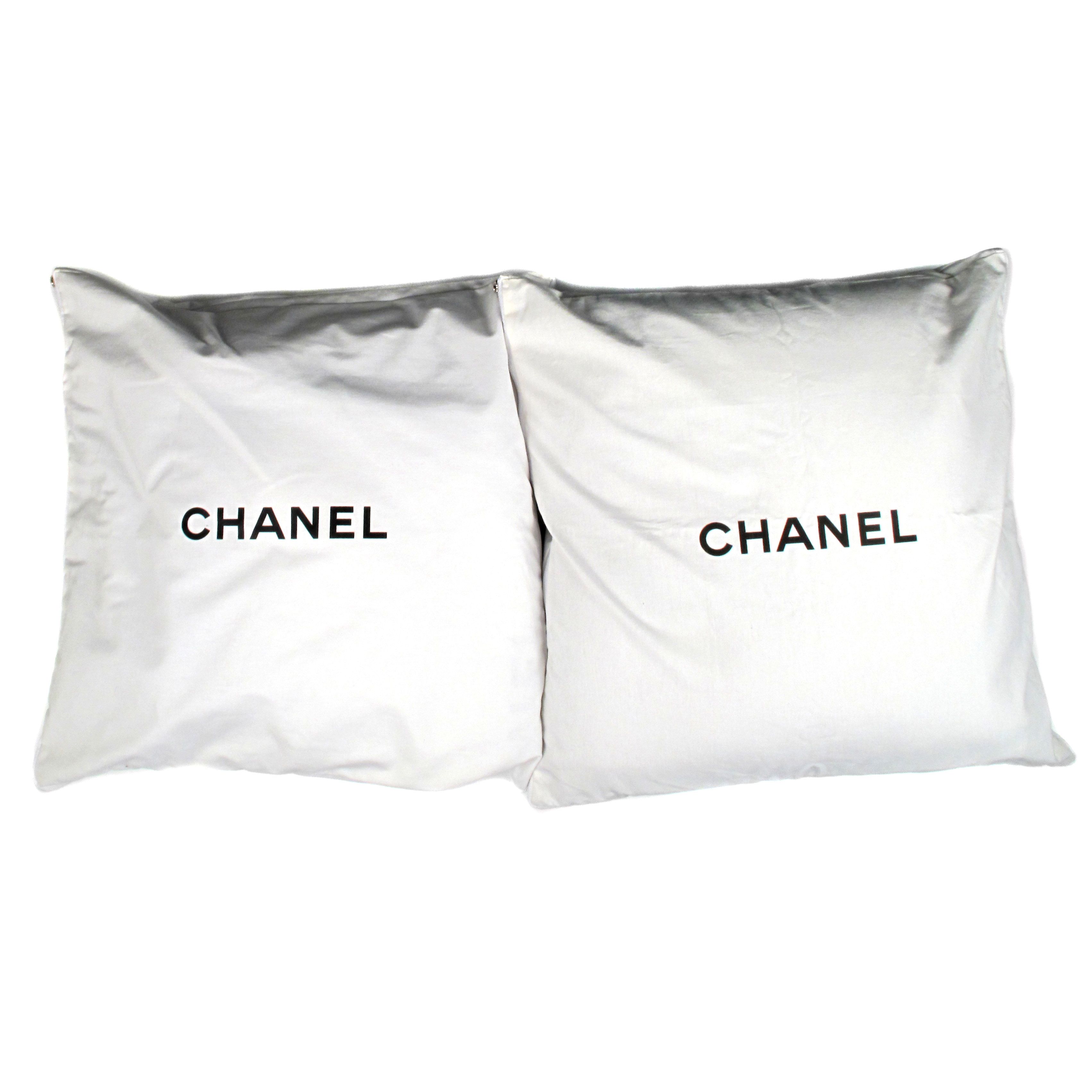 chanel throw pillow