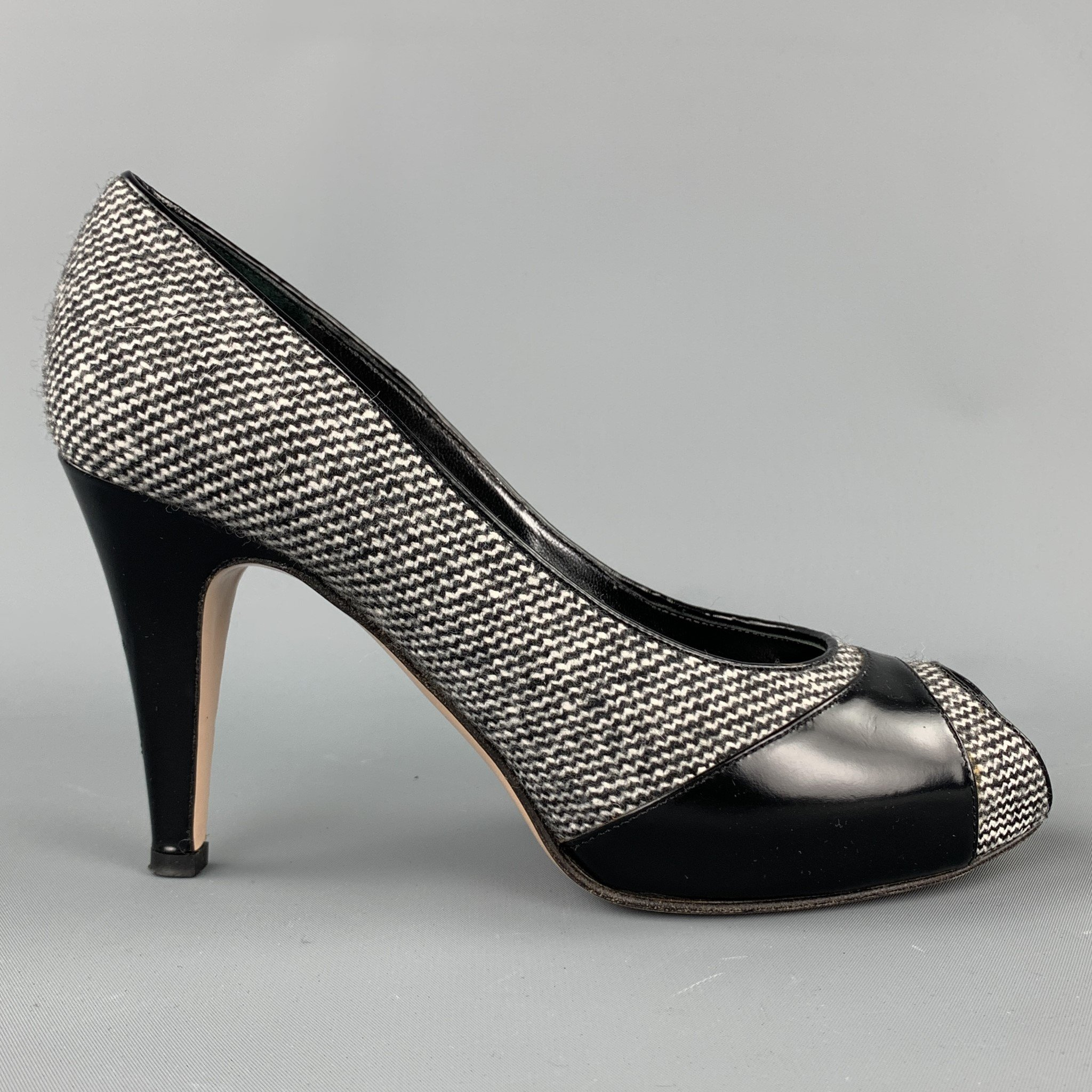 Details about / Gianvito Rossi Black Patent Nicole Vernice Pumps
