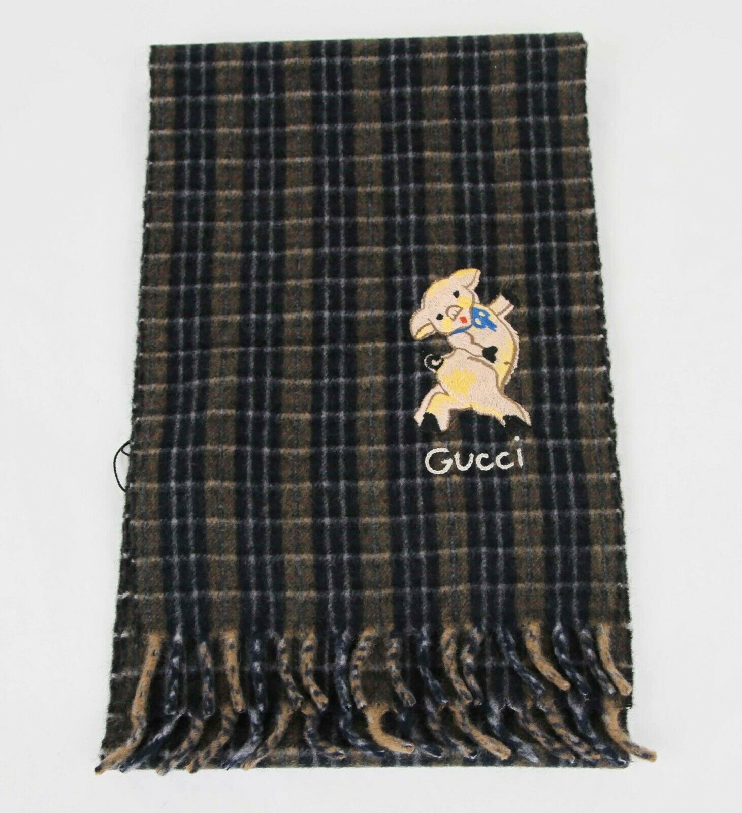 gucci pig scarf