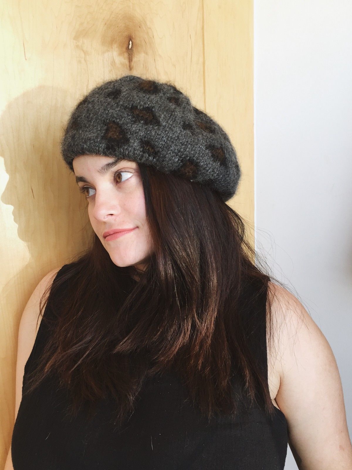 Animal Leopard Print Alpaca Wool Fur 