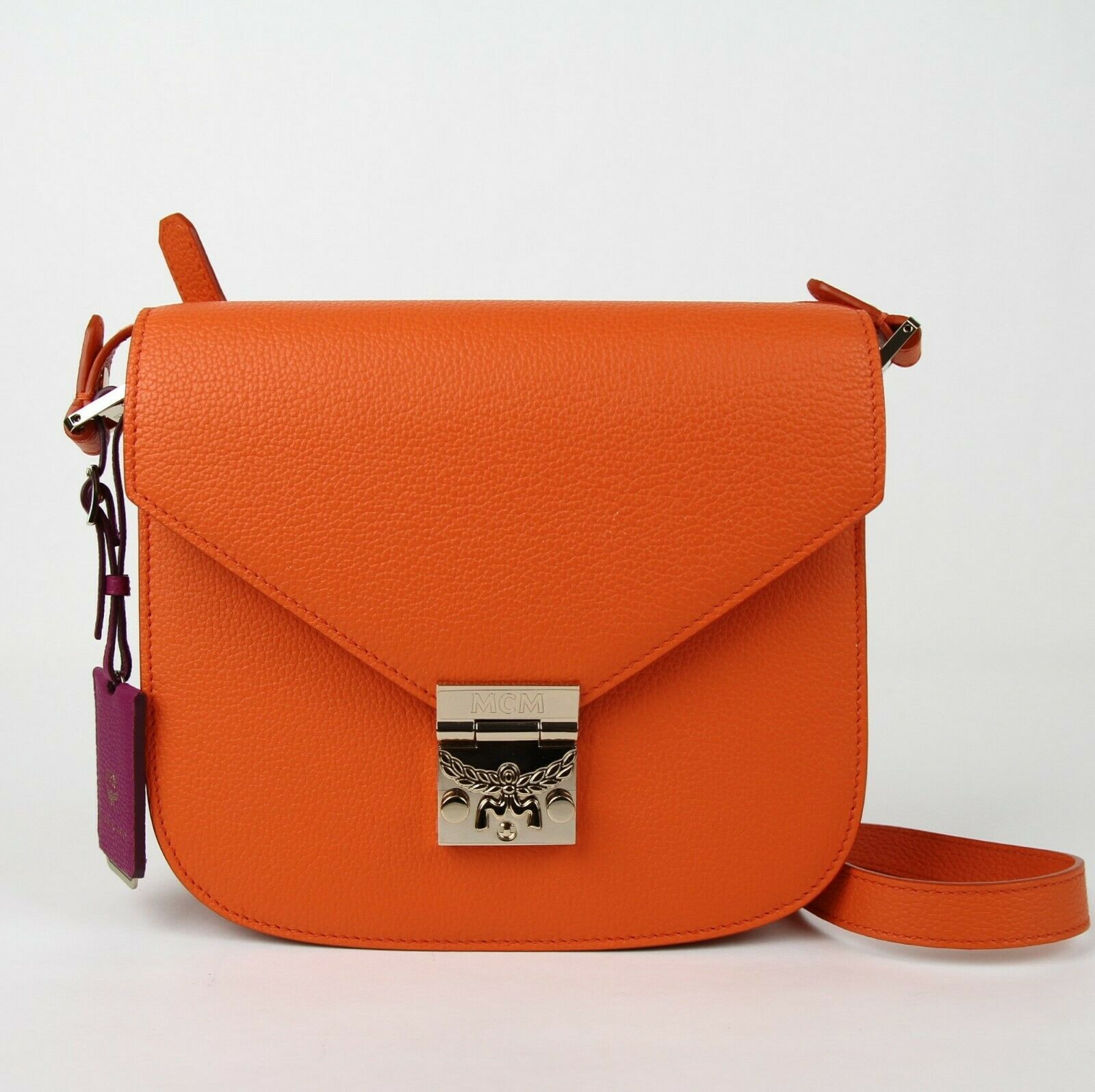mcm orange bag
