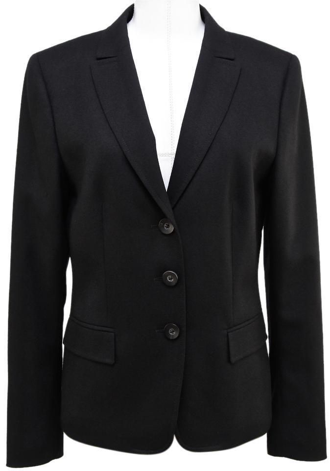 escada black blazer