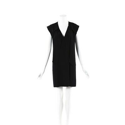white silk shift dress