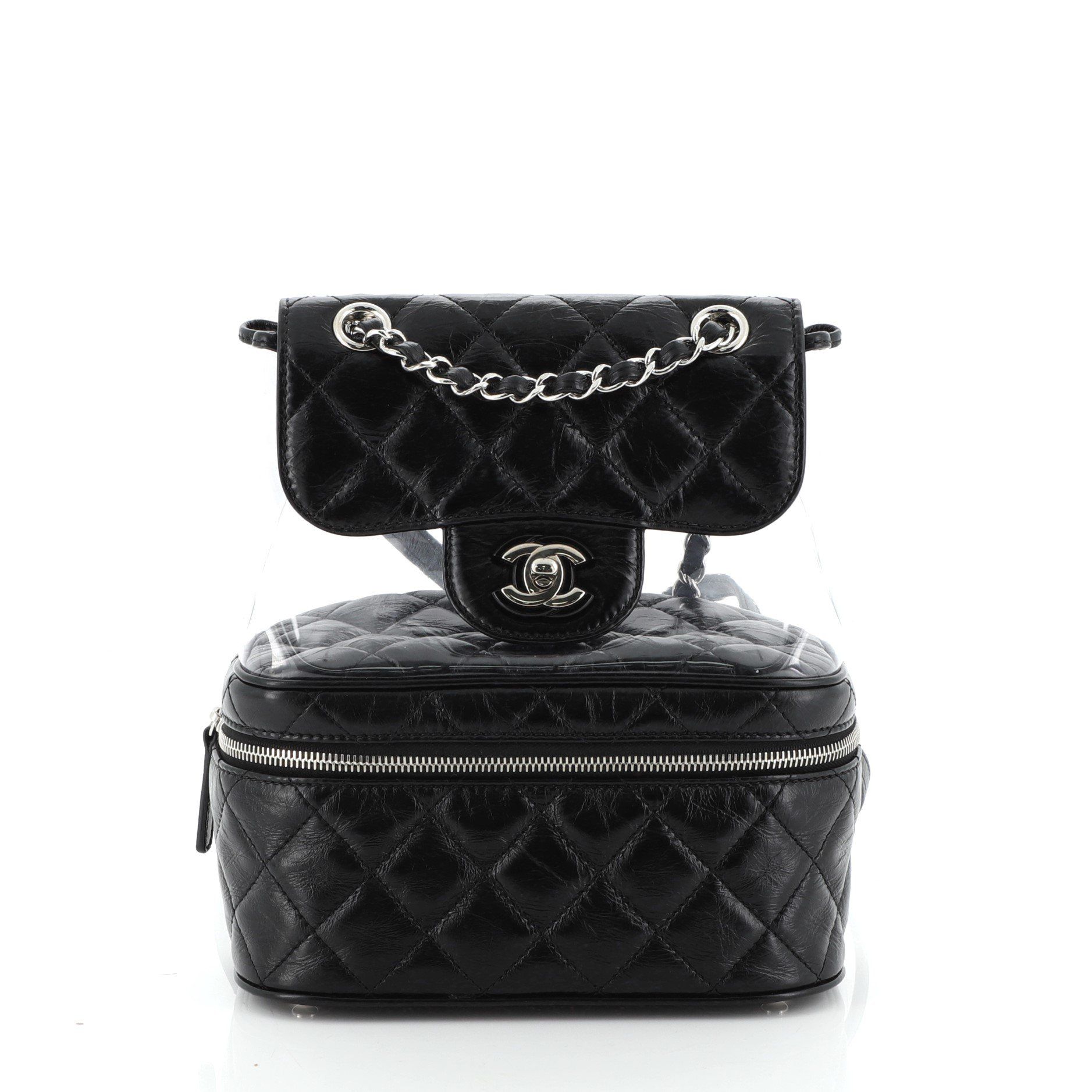 chanel pvc backpack