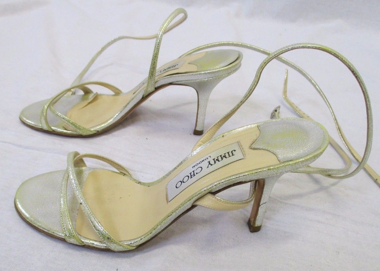 jimmy choo gold sandals