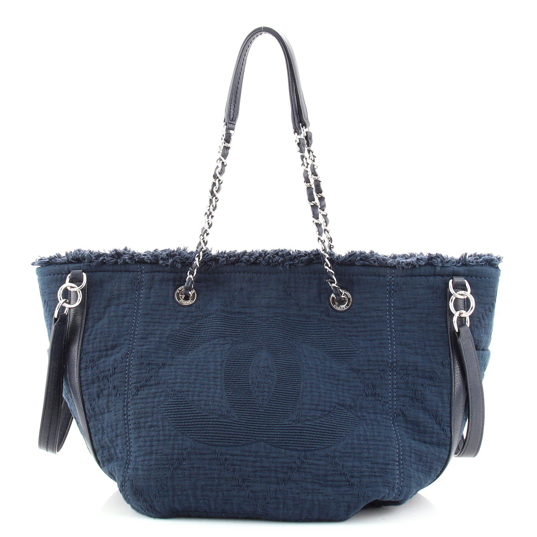 chanel double face tote