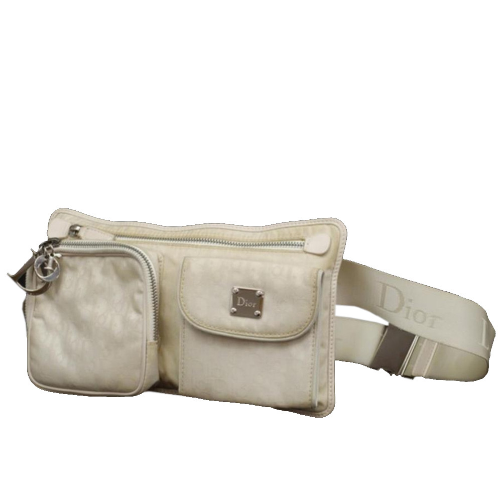 Christian Dior Oblique Monogram Trotter Belt Bag Fanny Pack 232898