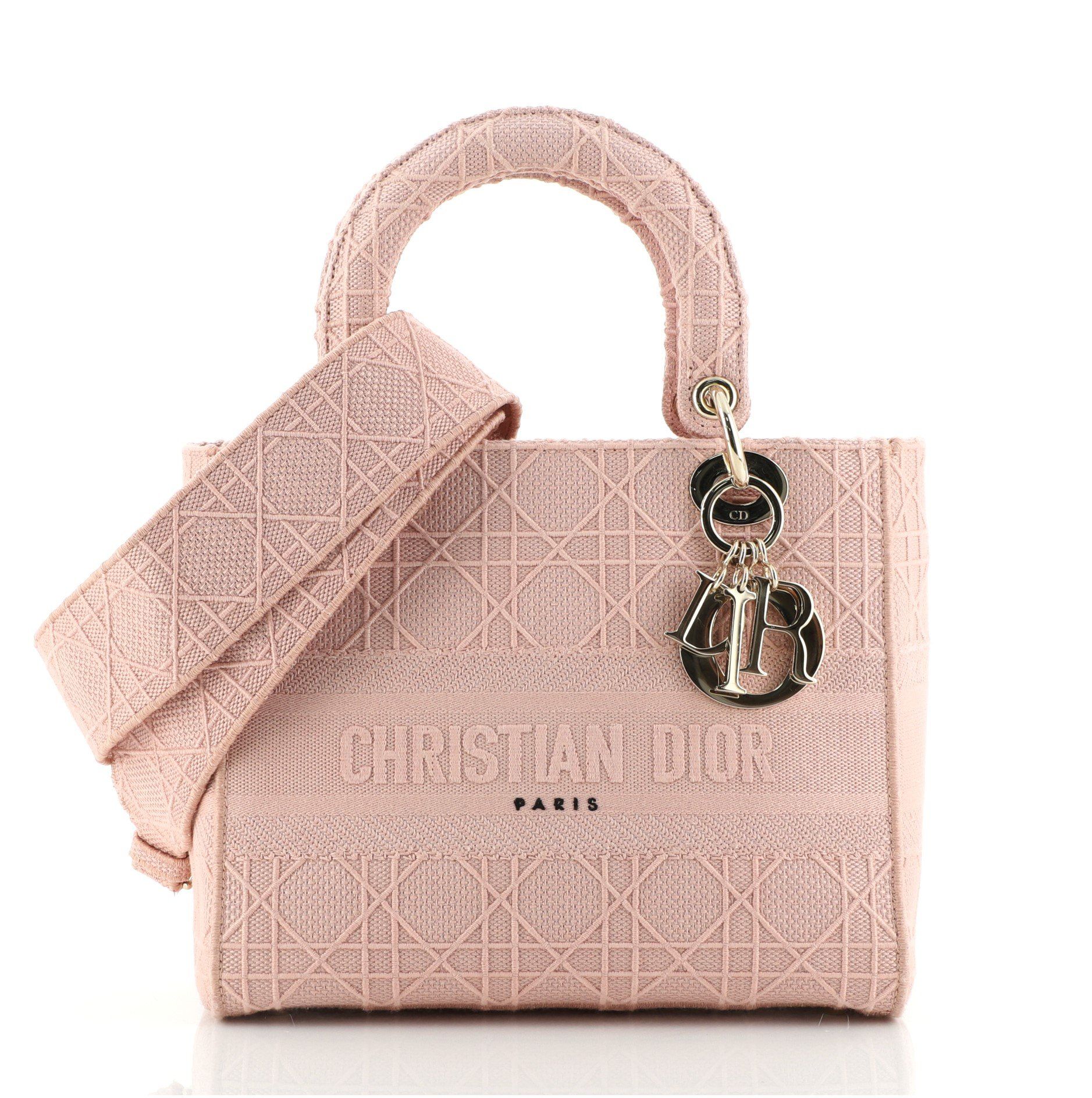 cannage canvas lady dior