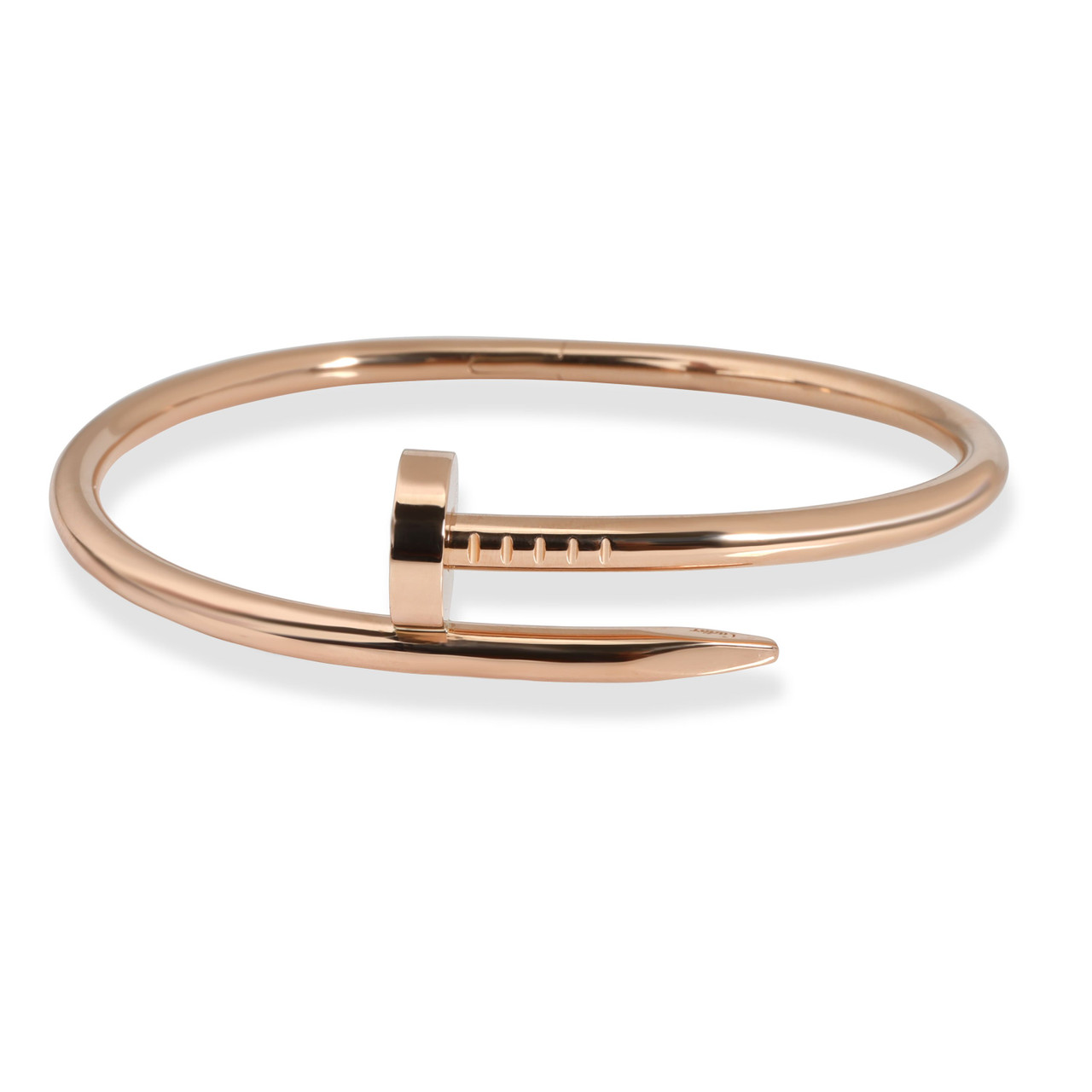 Cartier Juste Un Clou Bracelet In 18k Pink Gold Leprix