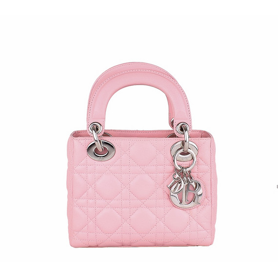 Christian Dior Pink Mini Lady Dior Bag Leprix