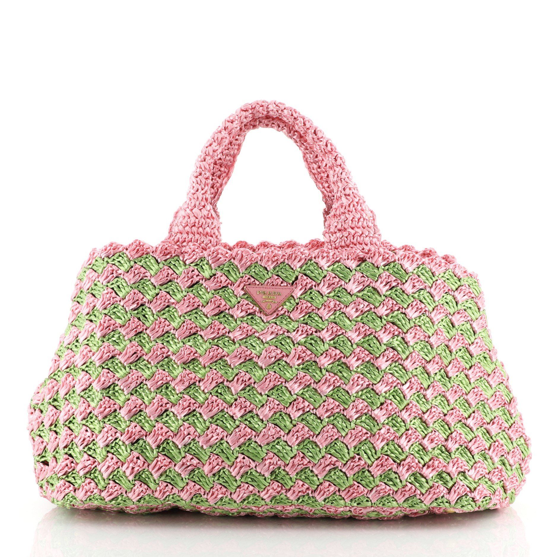 prada crochet bag