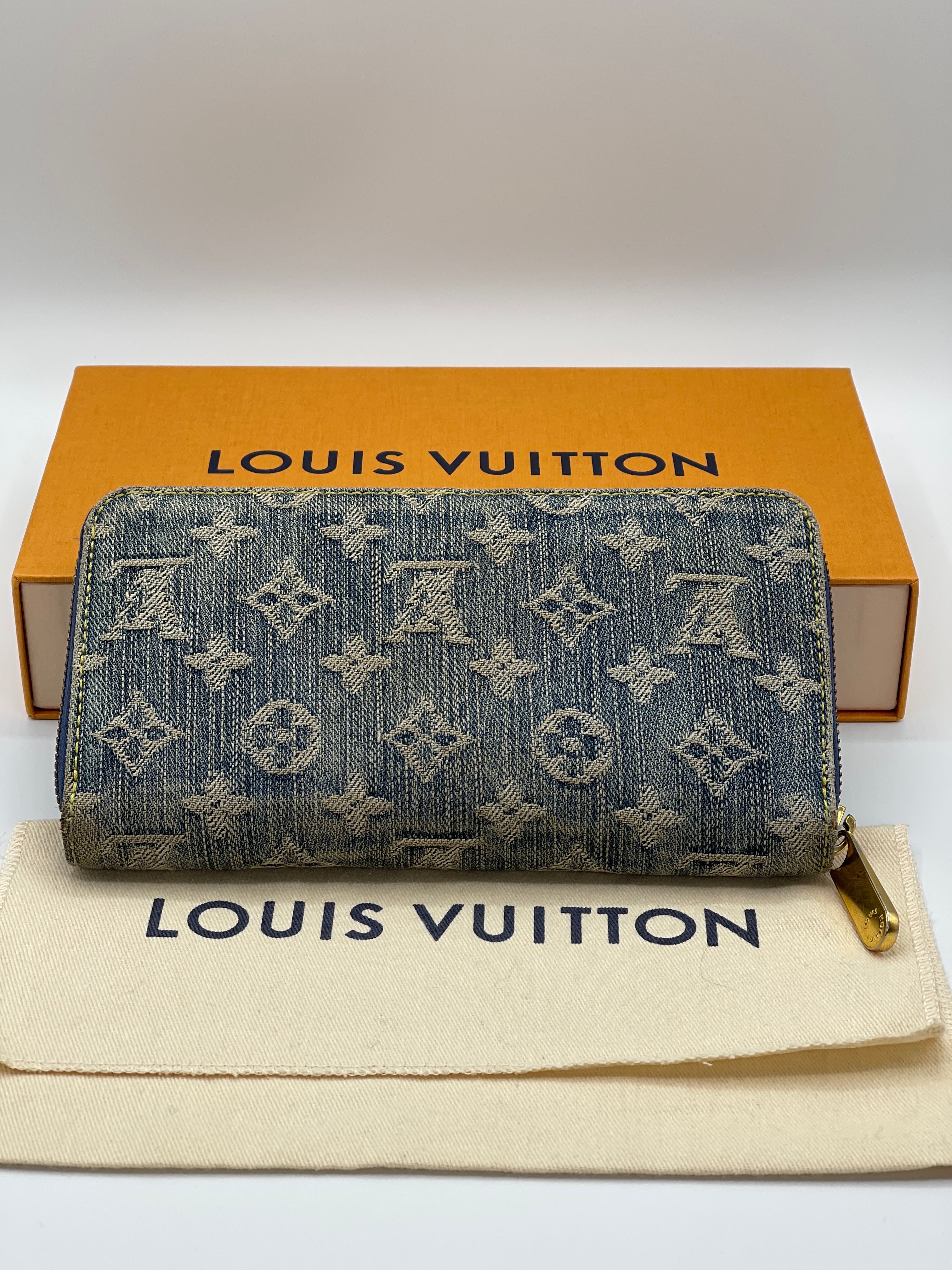 Louis Vuitton Blue Monogram Jean Denim 