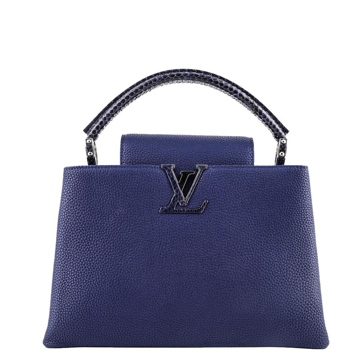 LOUIS VUITTON Taurillon Capucines BB Hibiscus Flamingo 391894 | FASHIONPHILE