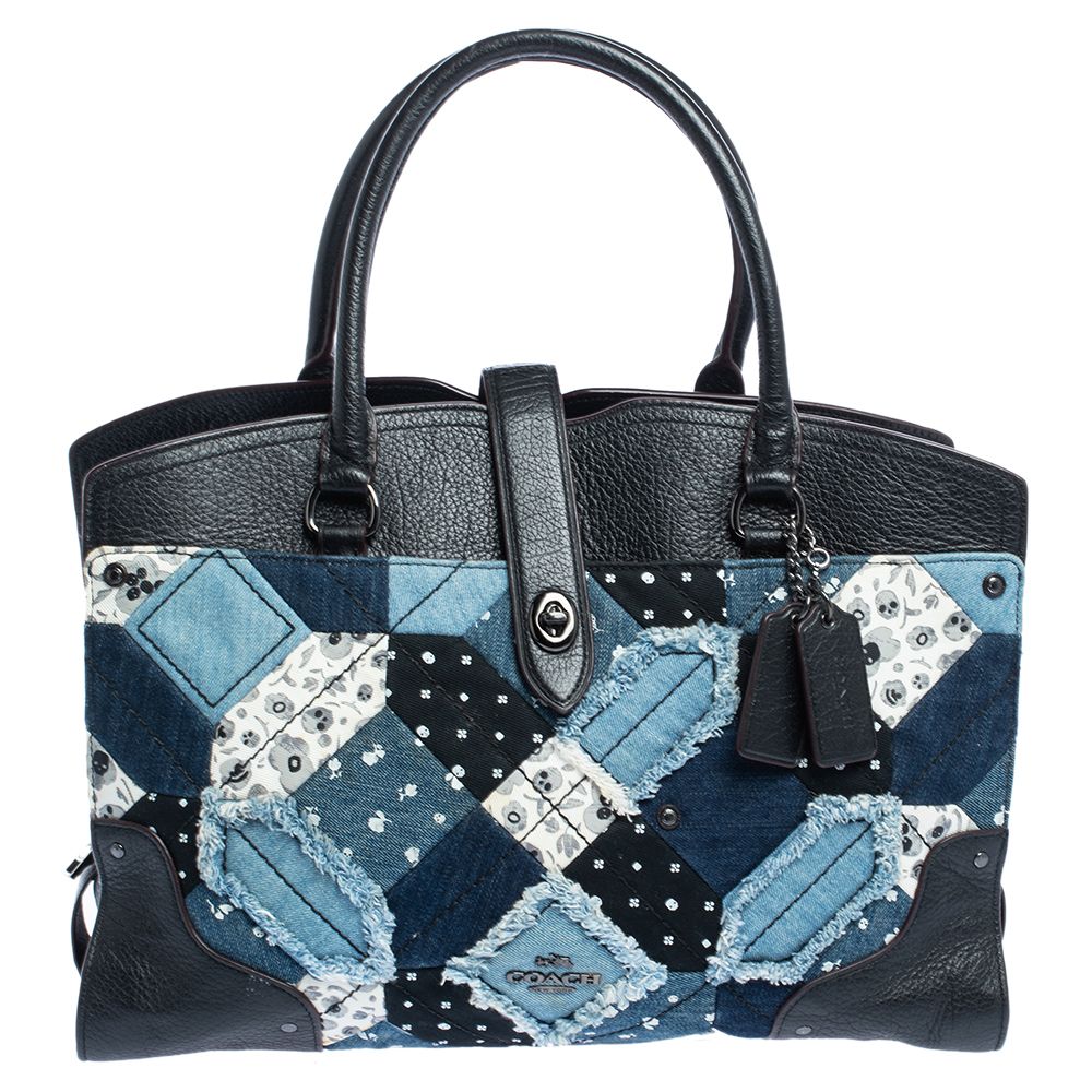 coach patchwork tote