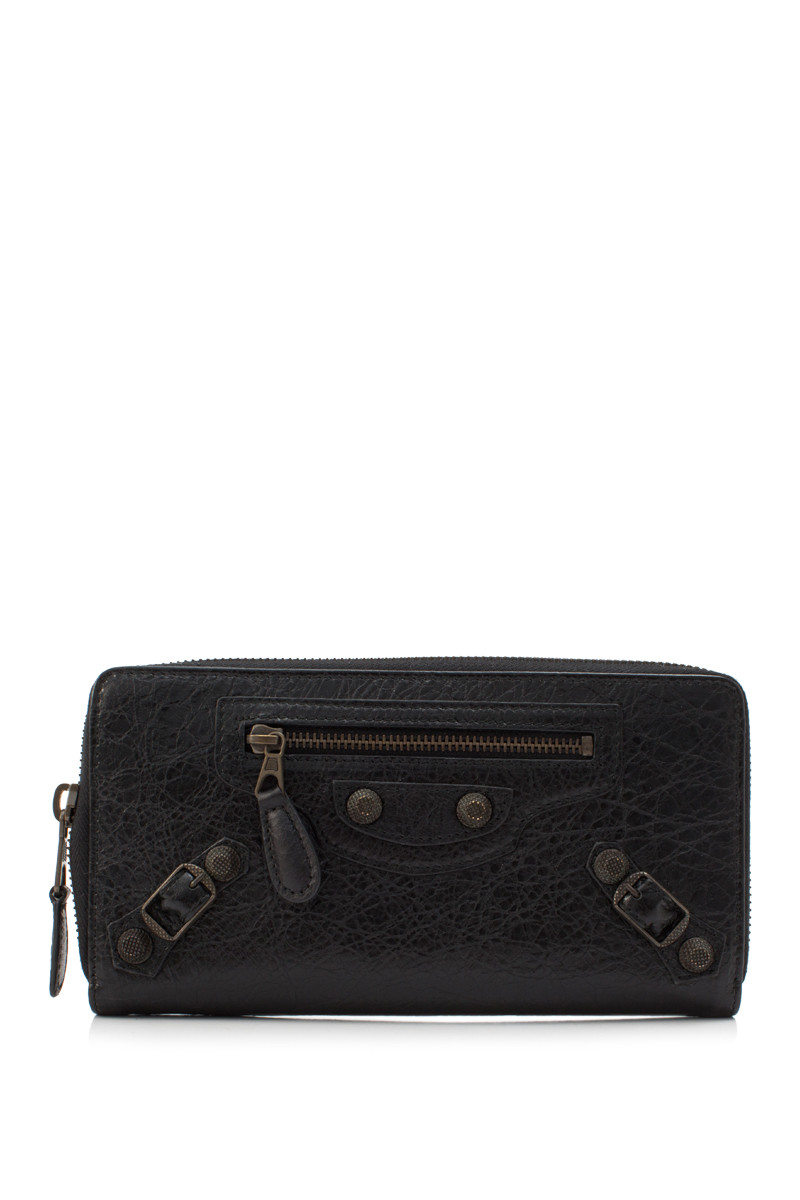 Pre Owned Balenciaga Giant Continental Zip Around Leprix