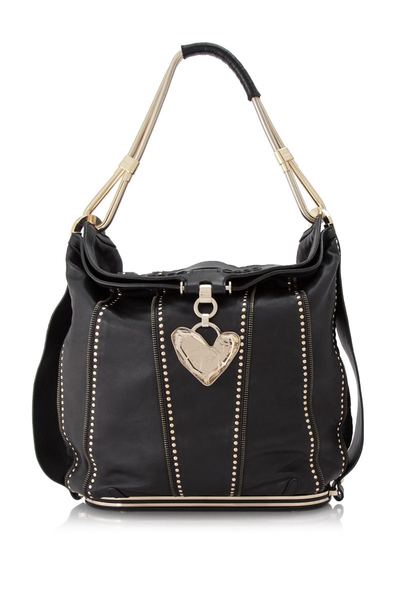 versace top handle bag