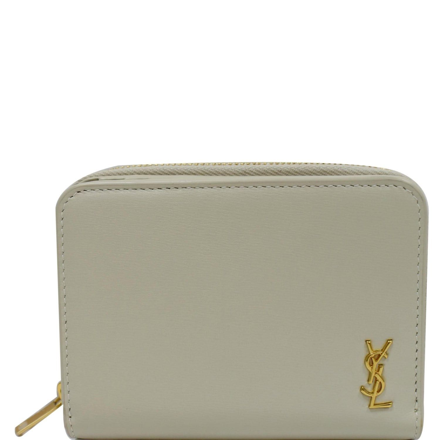 ysl compact zip around wallet